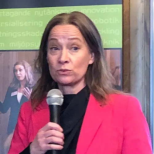 Katarina Wijk, forsknings- och utvecklingsdirektör på Region Gävleborg.