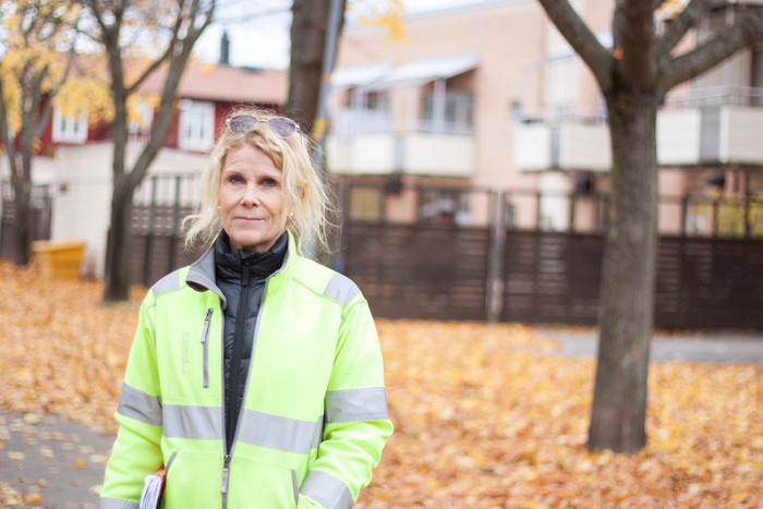 Gunilla Welin Brook, trädgårdsarkitekt. Deltar i projektet Augmented Urbans med Högskolan i Gävle.