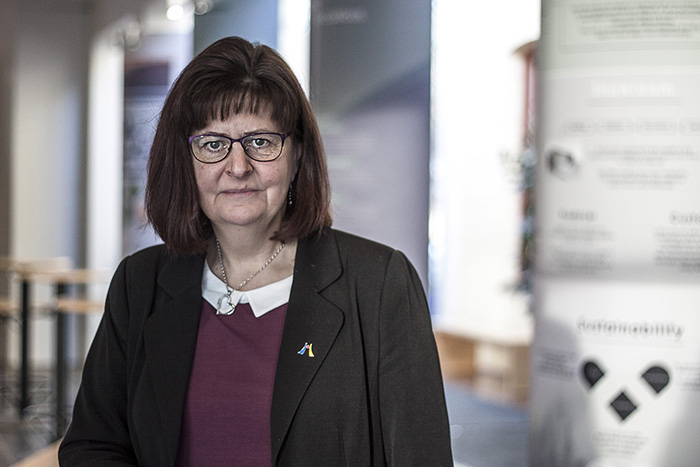 Anne-Sofie Hiswåls, chef över avdelningen för hälso- och vårdvetenskap vid Högskolan i Gävle.