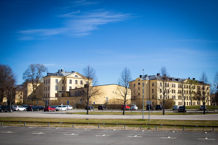 Högskolan i Gävle. Exteriör. Campus.