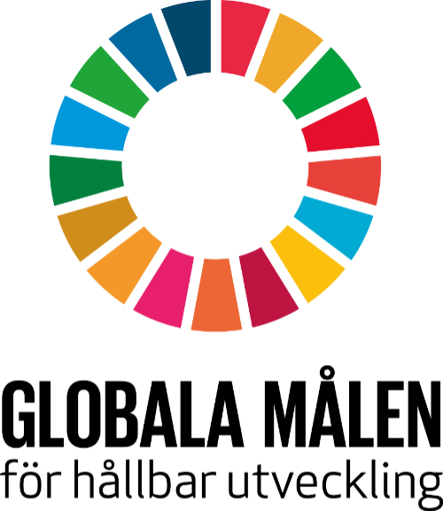 Logga för de globala målen