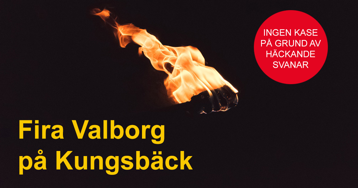 Fira Valborg på Kungsbäck