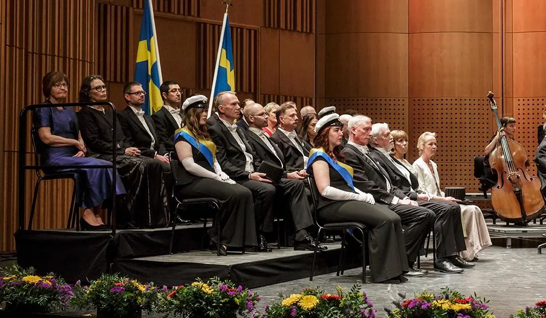 Ceremoni vid Akademisk högtid 2016.