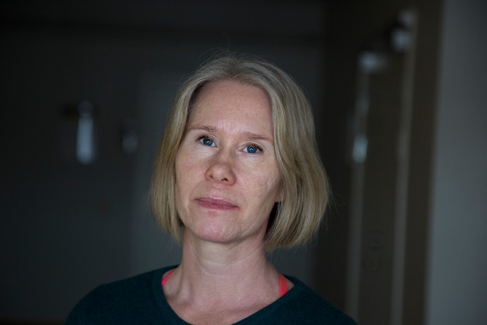 Ann-Kristin Eriksson, lärare i religionsvetenskap. Folkhälsa. Mimmi. Utmattningssyndrom.