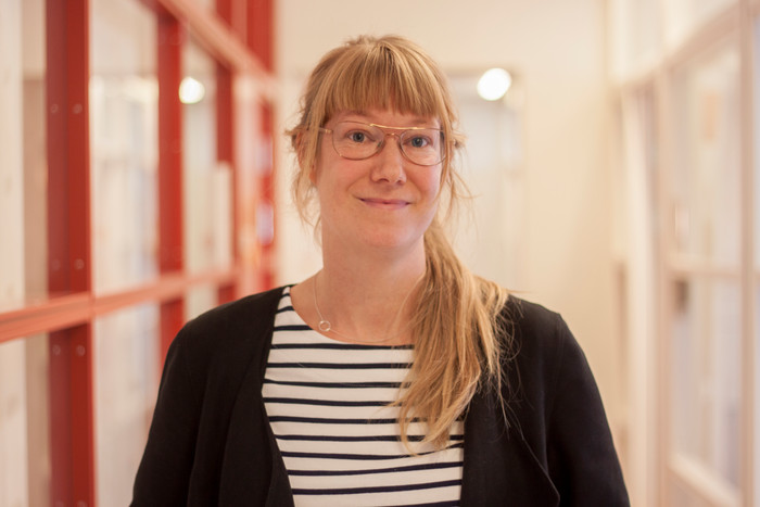 Lisa Johansson, universitetsadjunkt och en av dem som jobbar med digitala hjälpmedel i lärarutbildningarna på Högskolan i Gävle.