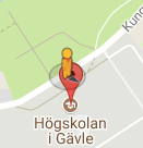 Högskolan i Gävle in Google Maps