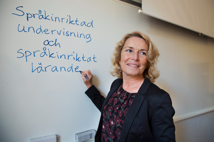 Viktoria Waagaard. Doktorand i didaktik, svenska språket som inriktning.