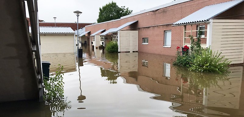 Översvämning i Gävle