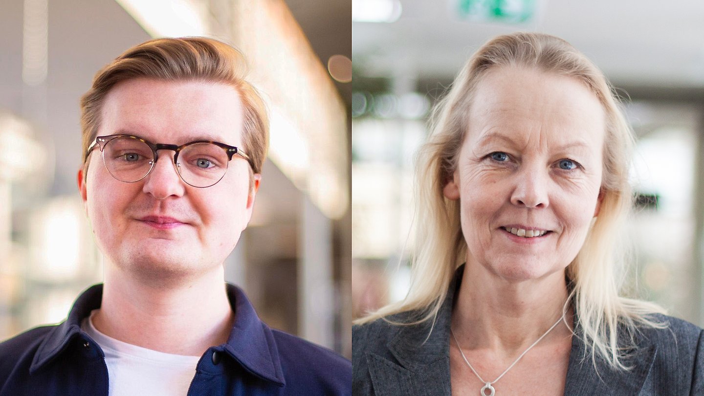 Tomas Lindmark och Annika Strömberg.